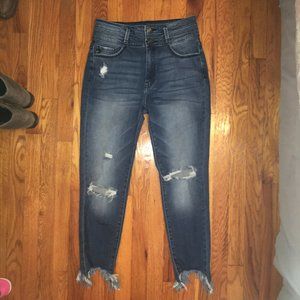 KanCan - High rise ankle skinny jeans